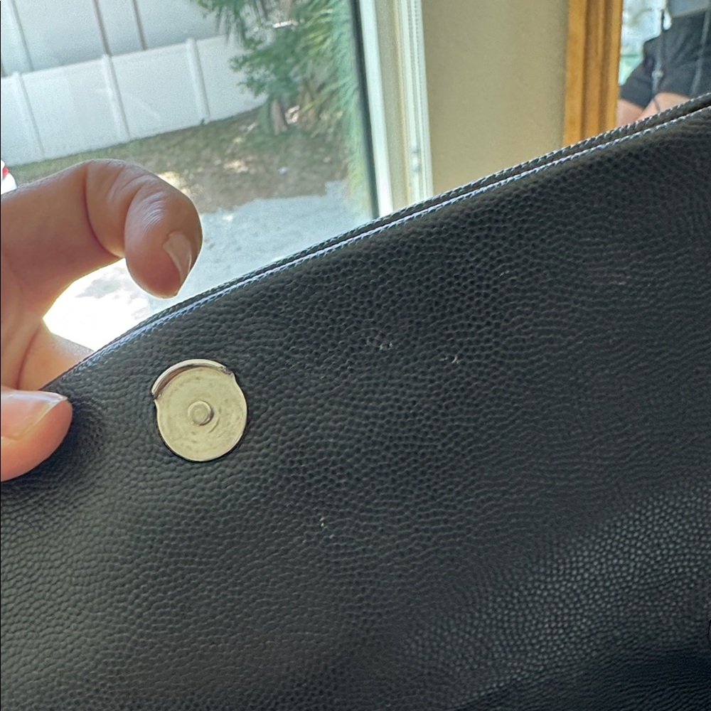 Saint Laurent YSL West Hollywood Bag – Black Leather Silver Hardware - Picture 12 of 13